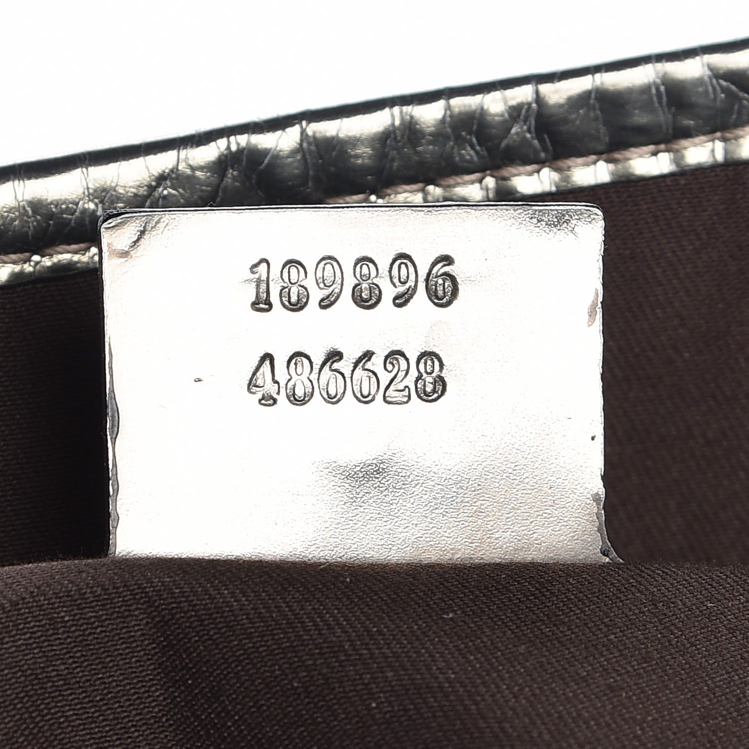 Gucci GG Plus Monogram Medium Joy Tote Gunmetal 7 of 7