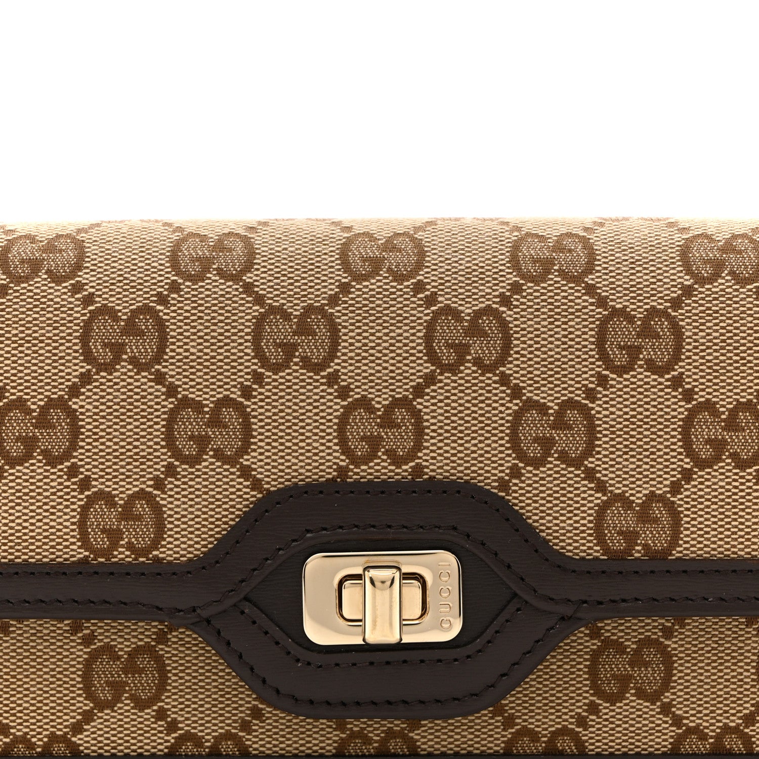 Gucci GG Monogram Mini Luce Shoulder Bag Beige Ebony 8 of 13