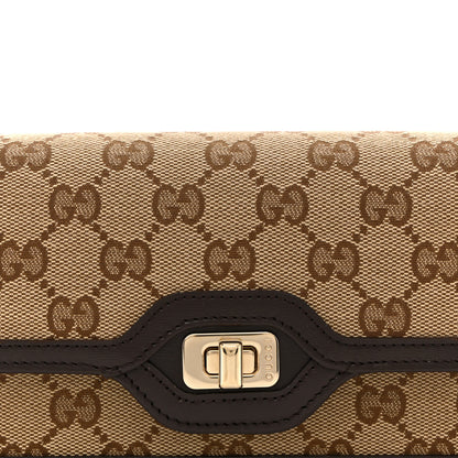 Gucci GG Monogram Mini Luce Shoulder Bag Beige Ebony 8 of 13
