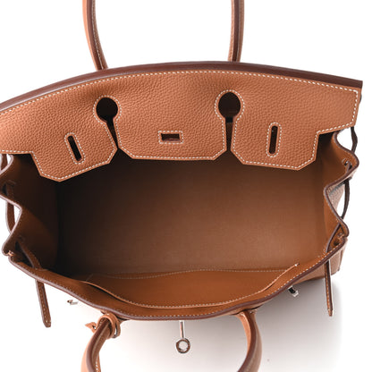 Hermes Togo Birkin 30 Gold 5 of 11