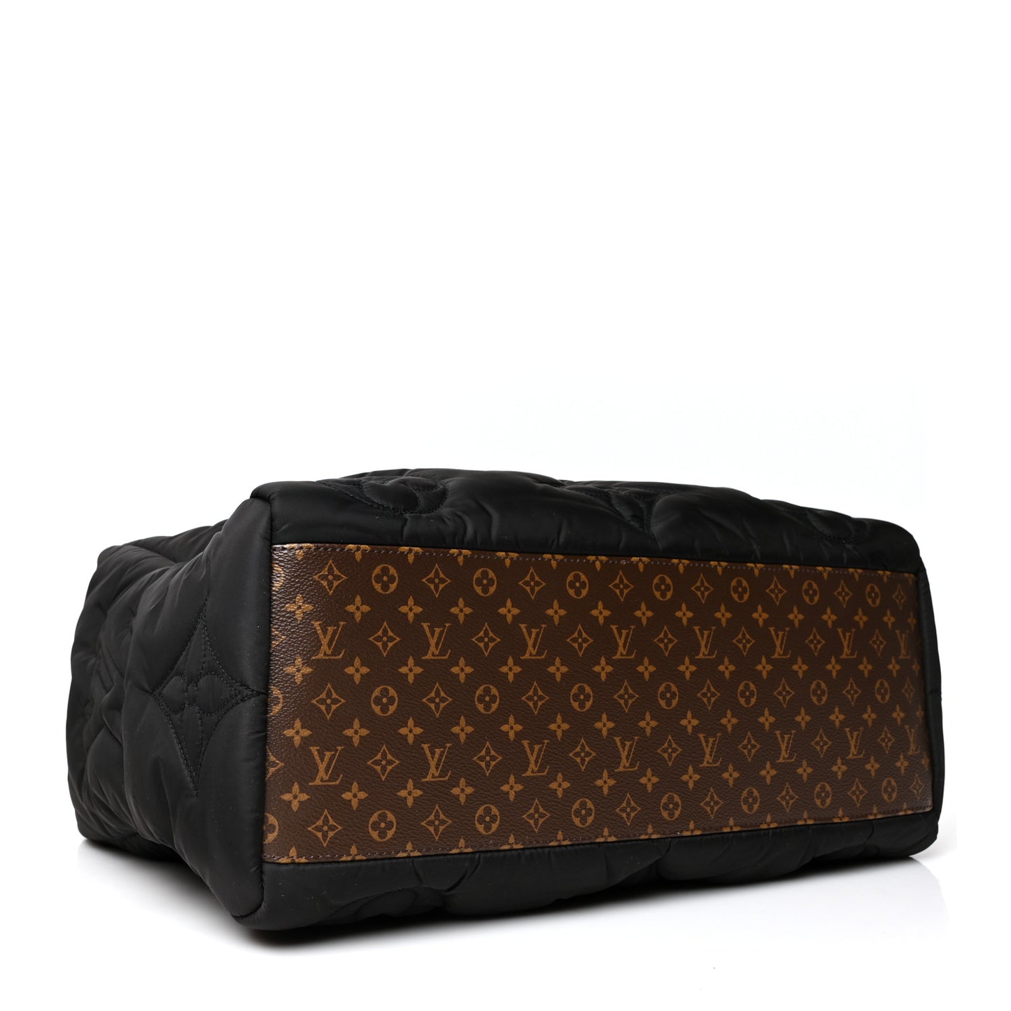 Econyl Monogram Pillow Giant Onthego GM Black