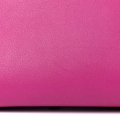 Fendi Vitello Seta Medium Peekaboo Iconic Satchel Magenta 13 of 16