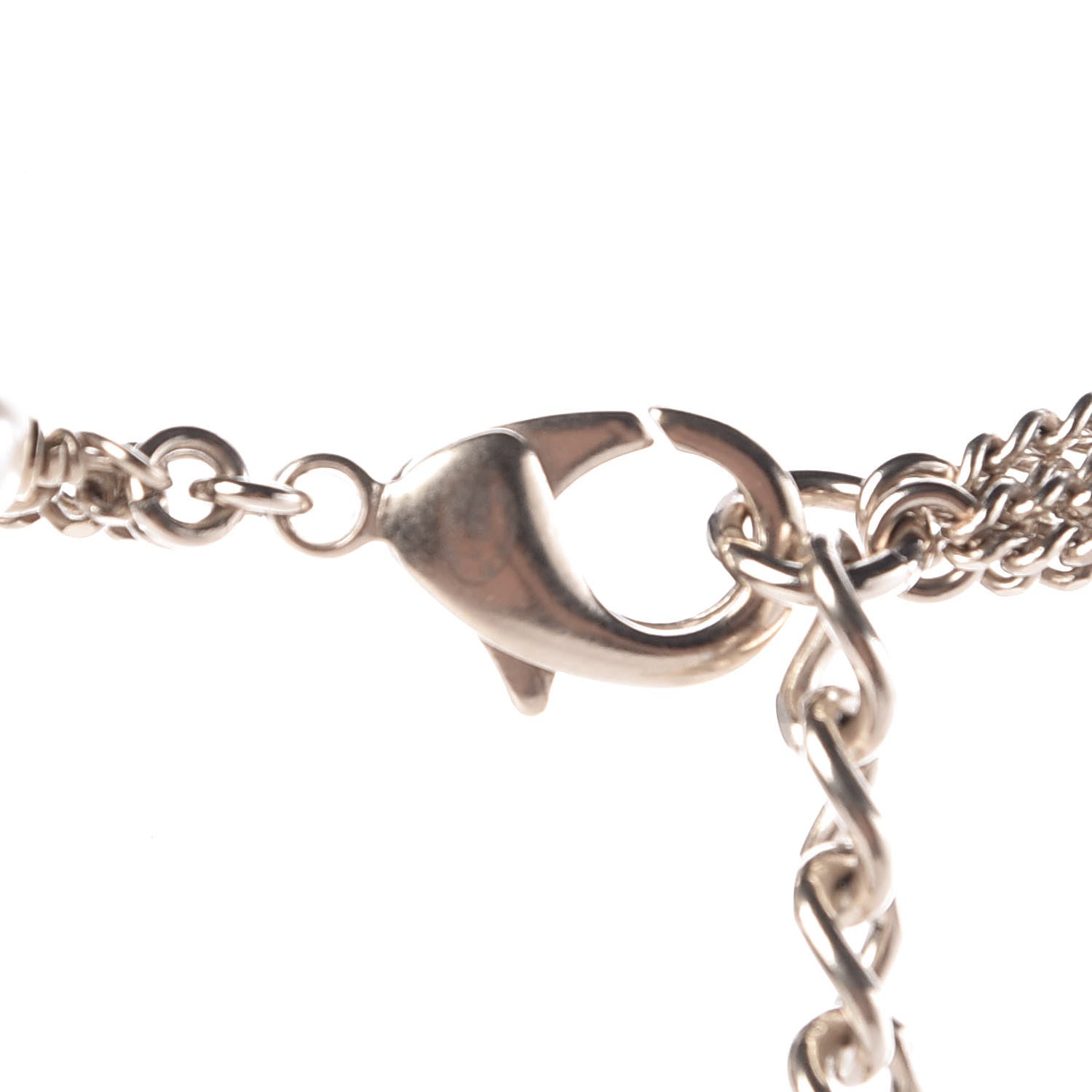 Chanel Pearl CC Multi Strand Necklace Gold 4 of 5