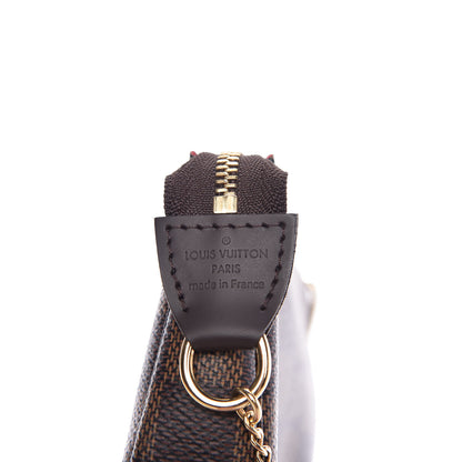 Louis Vuitton Damier Ebene Mini Pochette Accessories 8 of 9