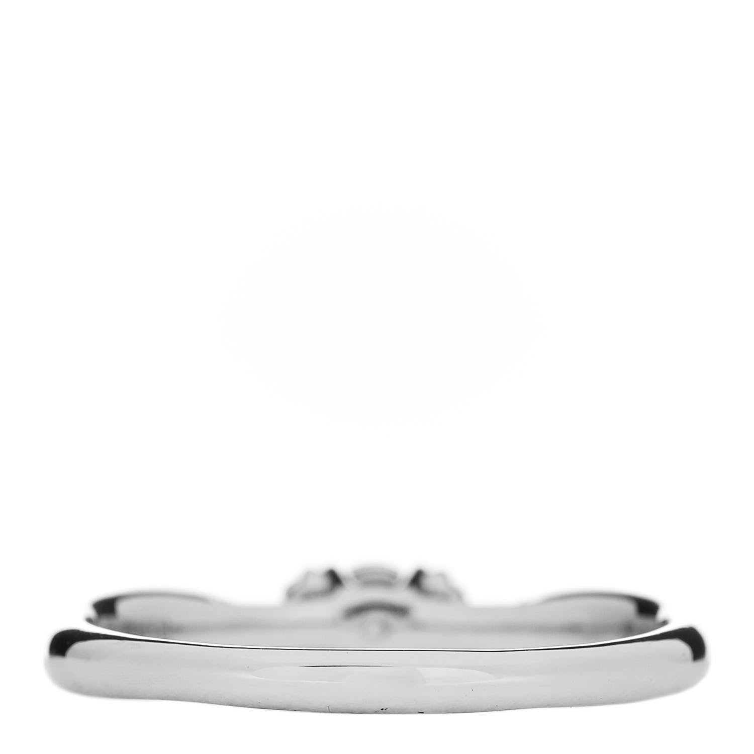 Tiffany Platinum Diamond .16ct Harmony Engagement Ring 53 6.25 3 of 4