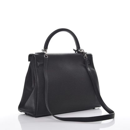 Hermes Togo Kelly Retourne 32 Black 4 of 29