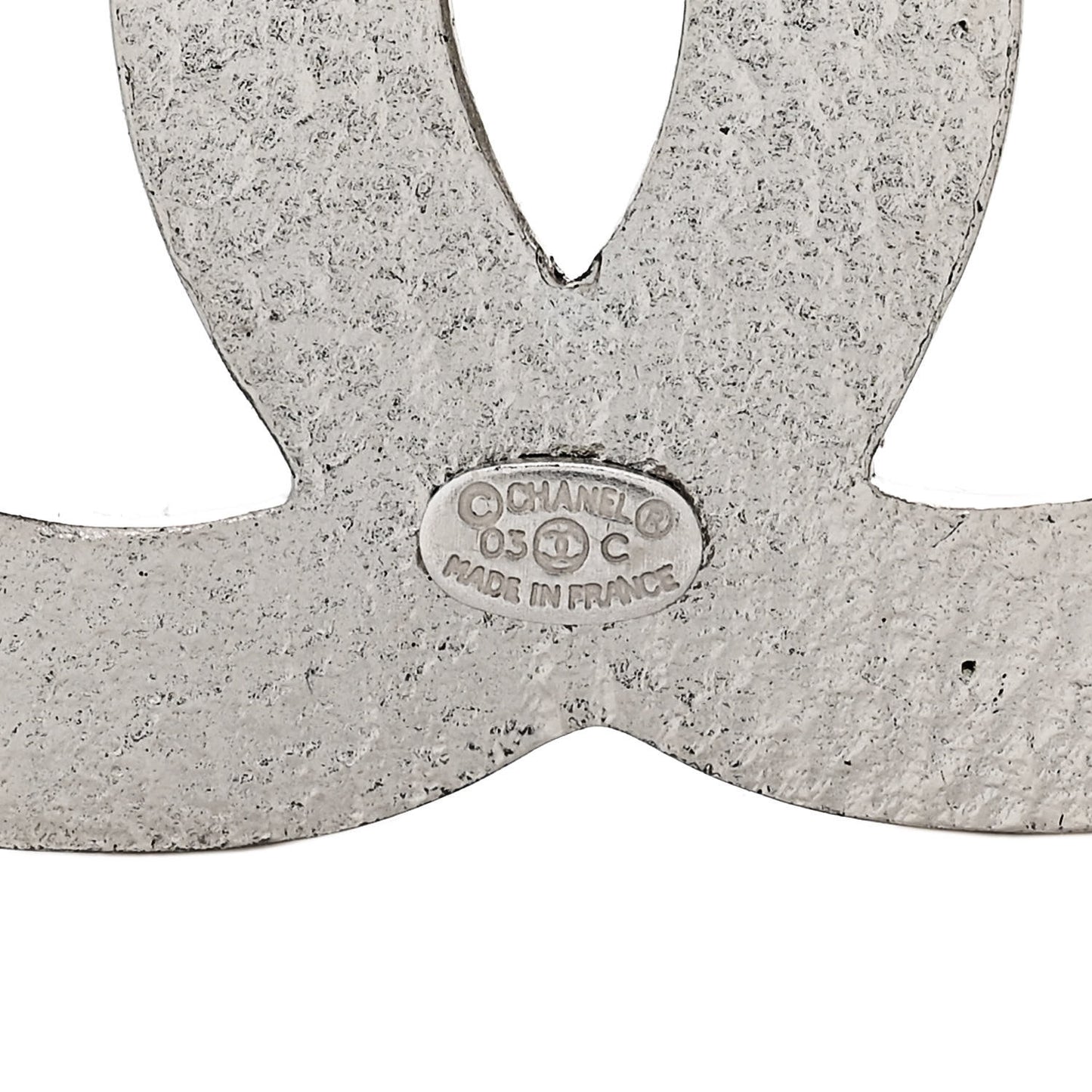 Pearl CC Brooch Gold