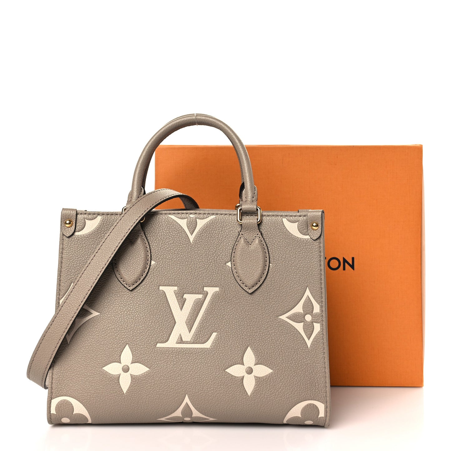 Empreinte Monogram Giant Onthego PM Tourterelle Creme