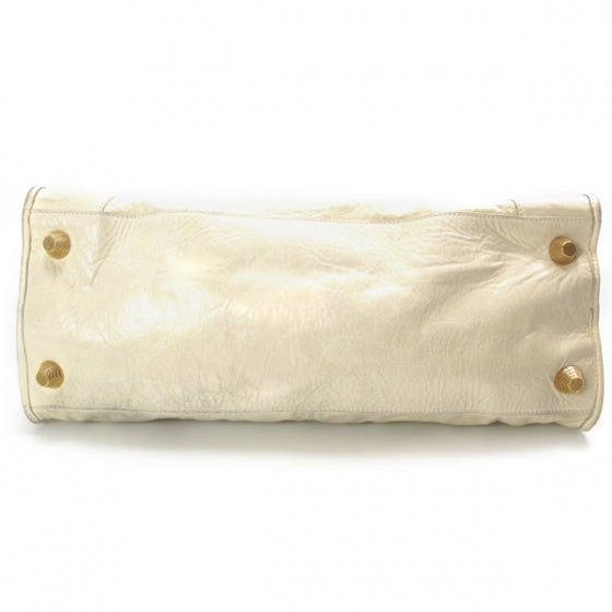Balenciaga Chevre Giant Part Time Ivory 6 of 10