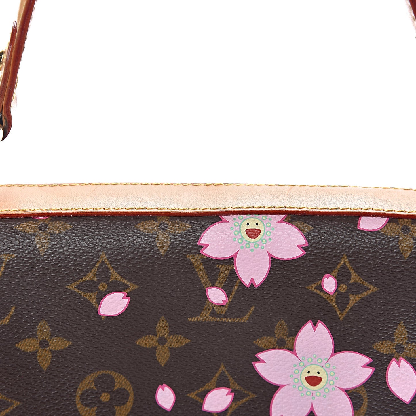 Monogram Cherry Blossom Sac Retro Bag Brown