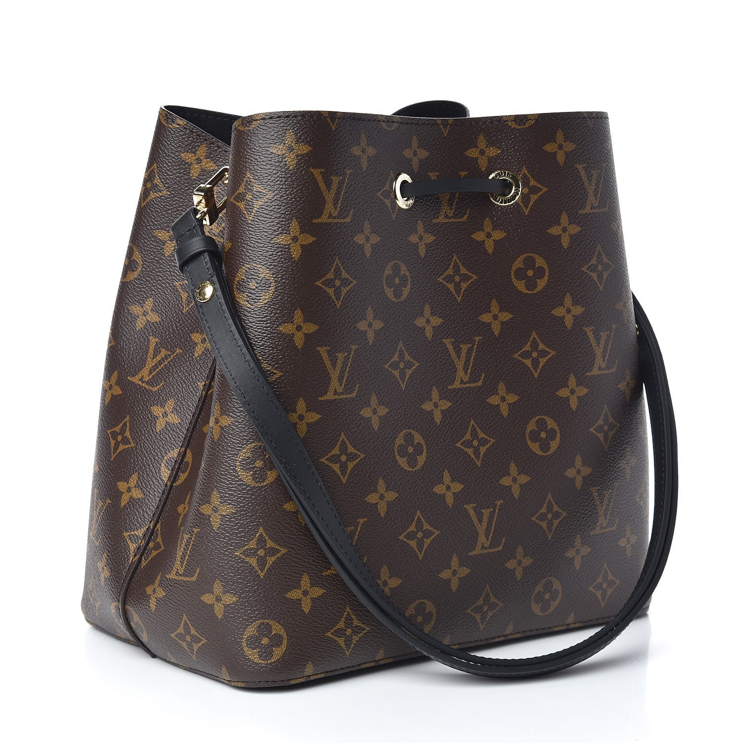 Louis Vuitton Monogram Neonoe MM Black 3 of 8