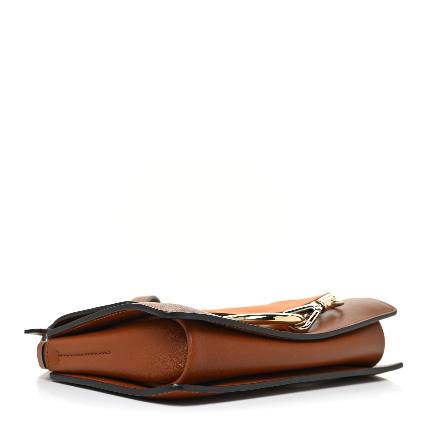 Chloe Suede Calfskin Small Faye Shoulder Bag Tobacco 4 of 9