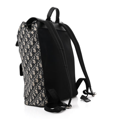 Christian Dior Oblique Motion Backpack Blue 3 of 15
