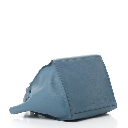 Celine Supple Grained Calfskin Small Long Strap Big Bag Slate Blue 5 of 12