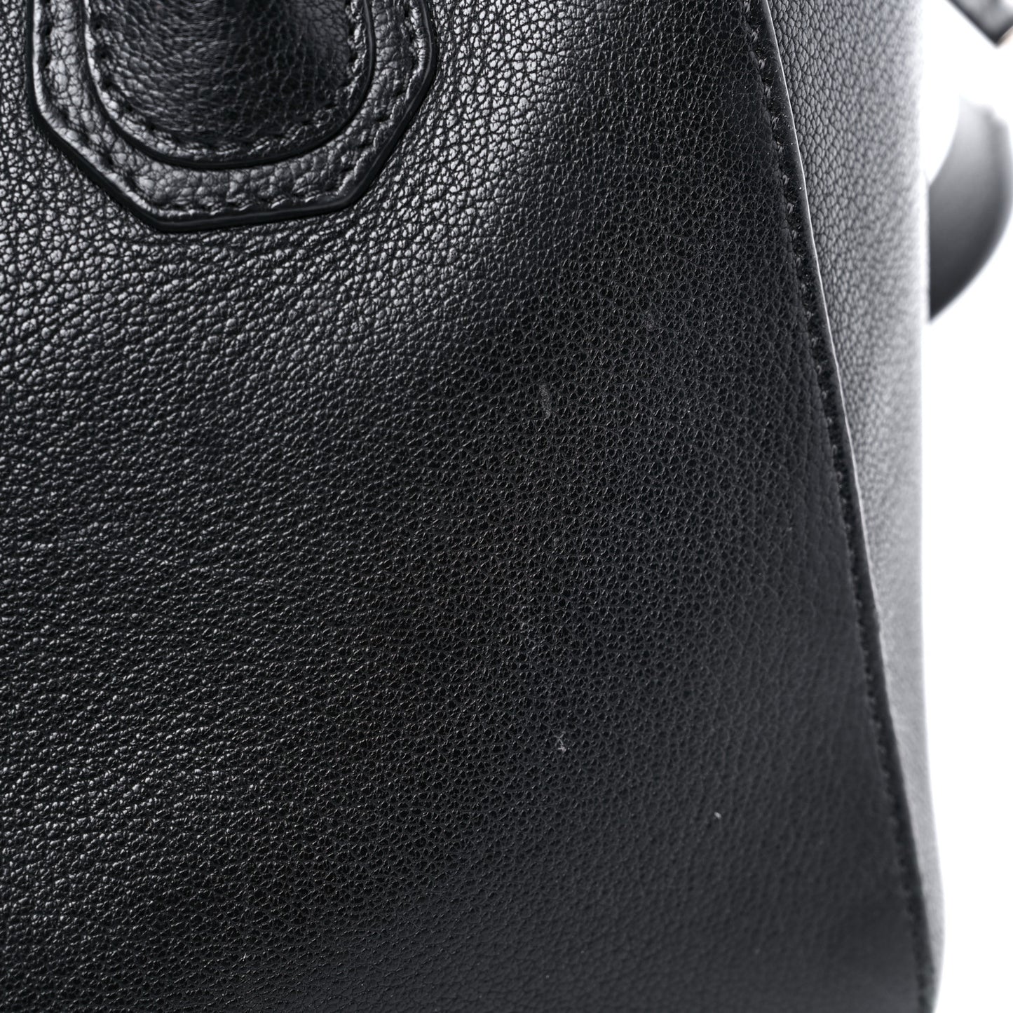 Sugar Goatskin Small Antigona Black