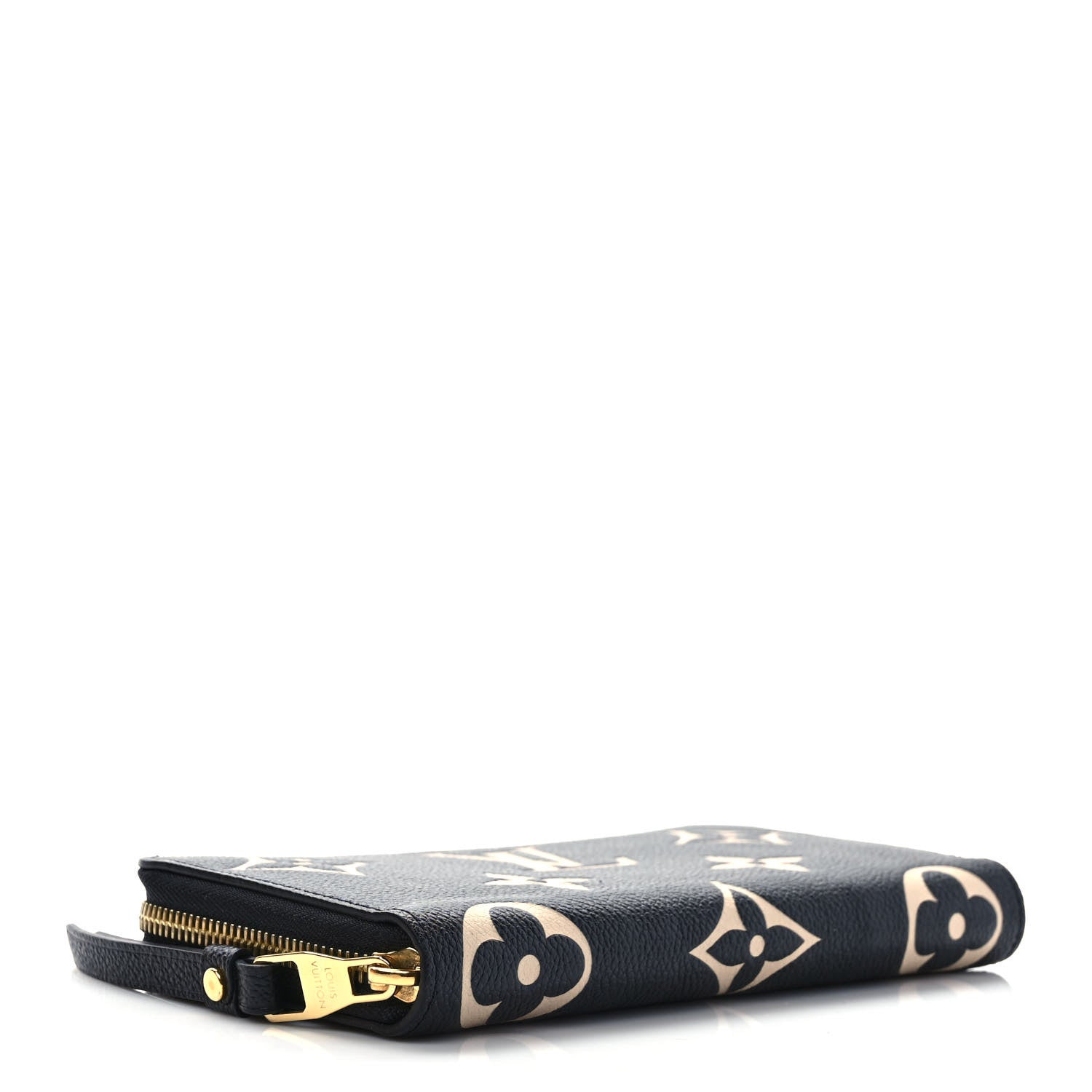 Louis Vuitton Empreinte Monogram Giant Zippy Wallet Black Beige 3 of 6