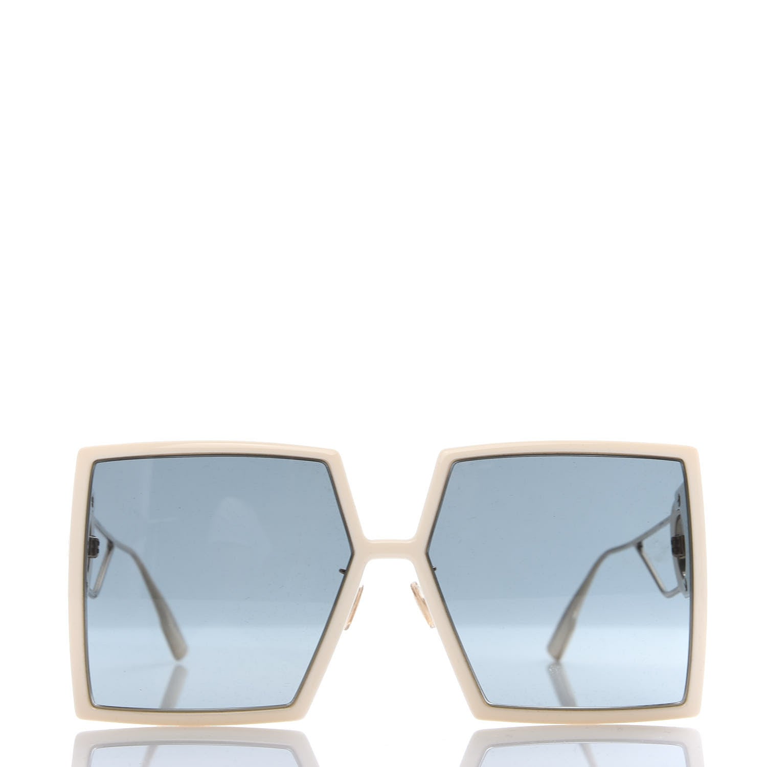 Christian Dior Square 30 Montaigne Sunglasses White 2 of 7