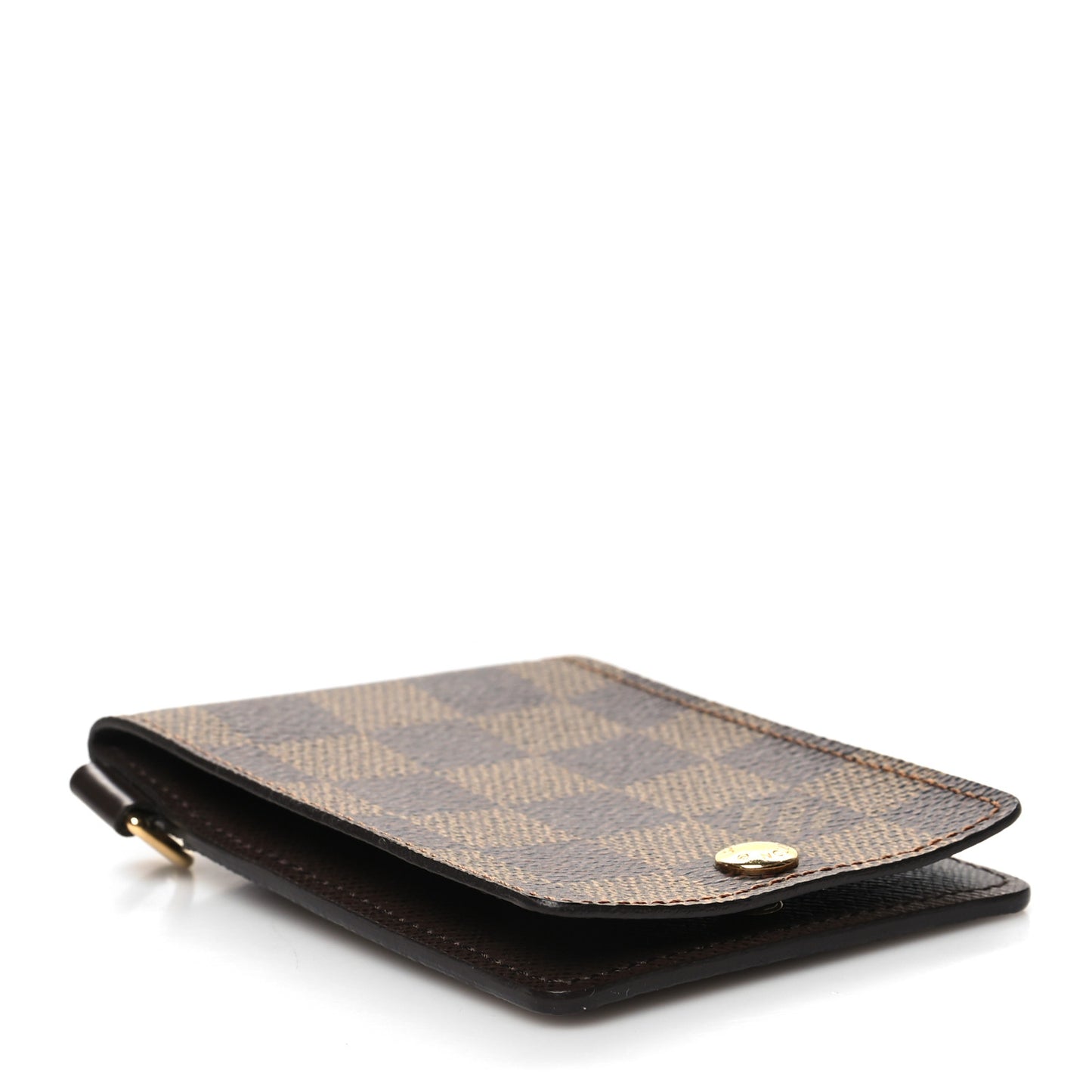 Damier Ebene Porte Carte ID Bandouliere