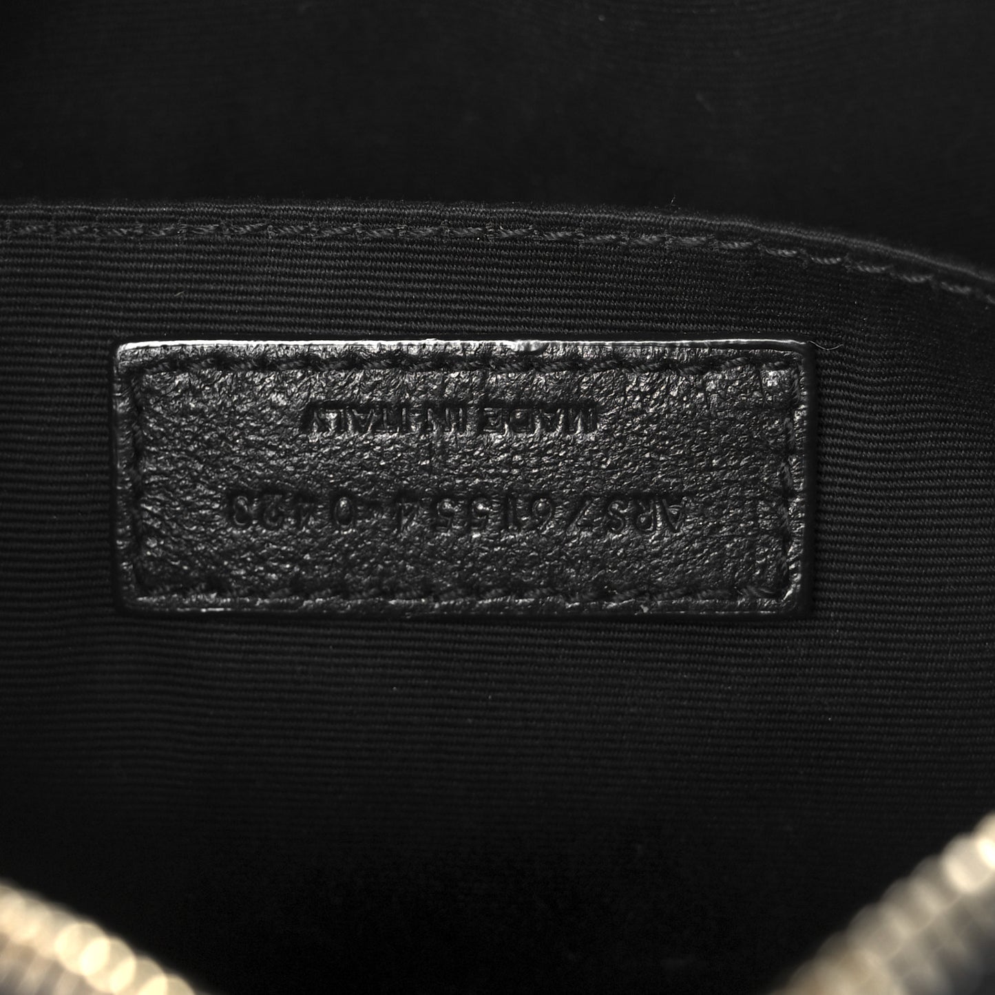 Calfskin Matelasse Monogram Lou Camera Bag Black