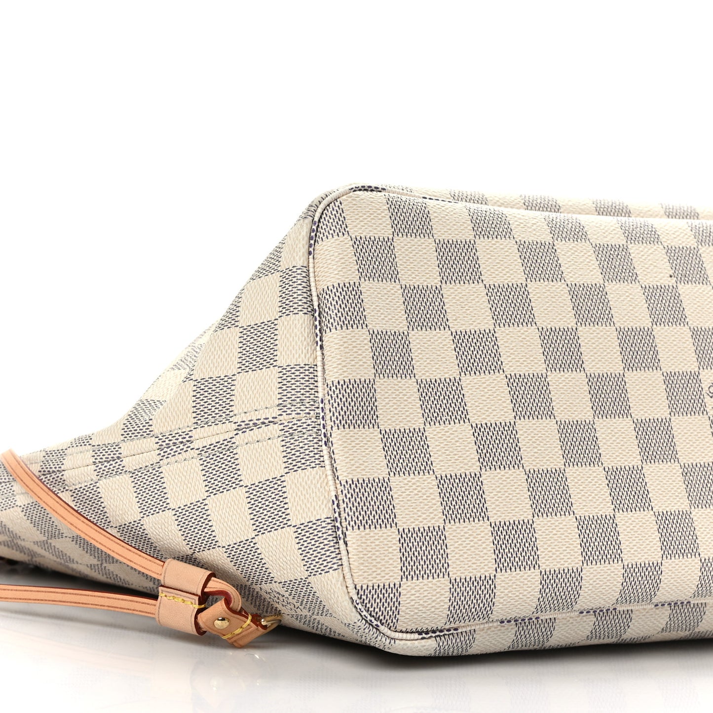 Damier Azur Neo Neverfull MM Rose Ballerine