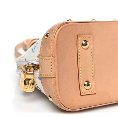 Louis Vuitton LV x TM Monogram Multicolor Alma BB White 8 of 11