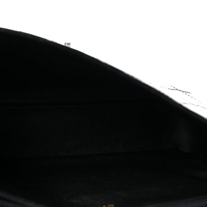 Chanel Lambskin Bekko Resin Medium Single Flap Black 5 of 14