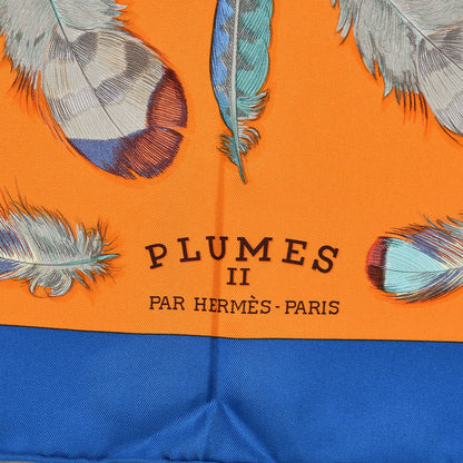 Hermes Silk Plumes II Scarf 90 6 of 6