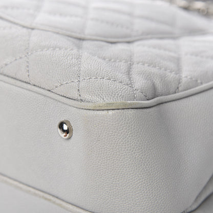 Chanel Caviar Quilted Large Urban Companion Top Handle Shopping Tote Grey 15 of 16
