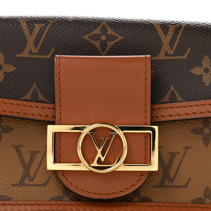 Louis Vuitton Reverse Monogram Dauphine Chain Wallet 12 of 14