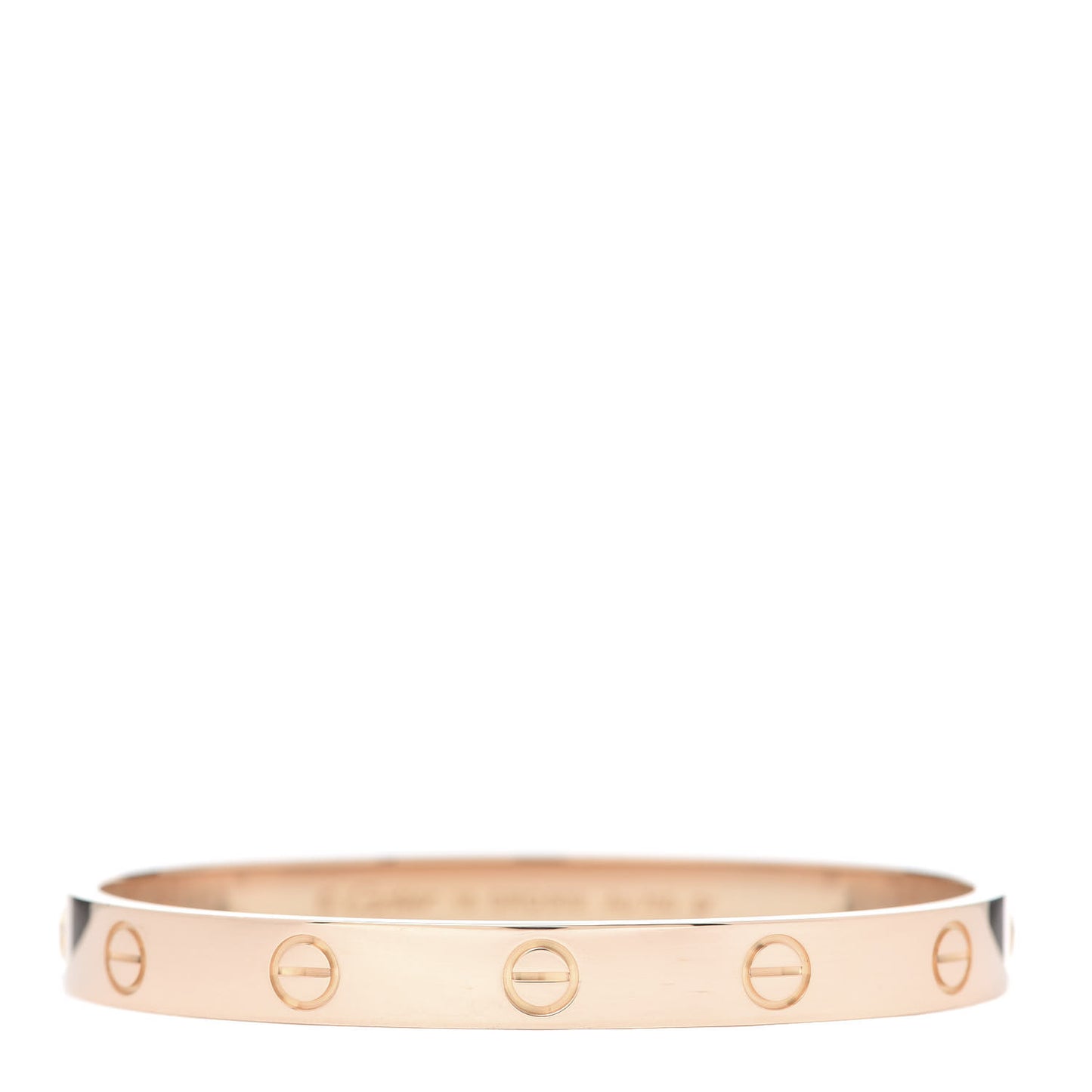 18K Pink Gold LOVE Bracelet 16