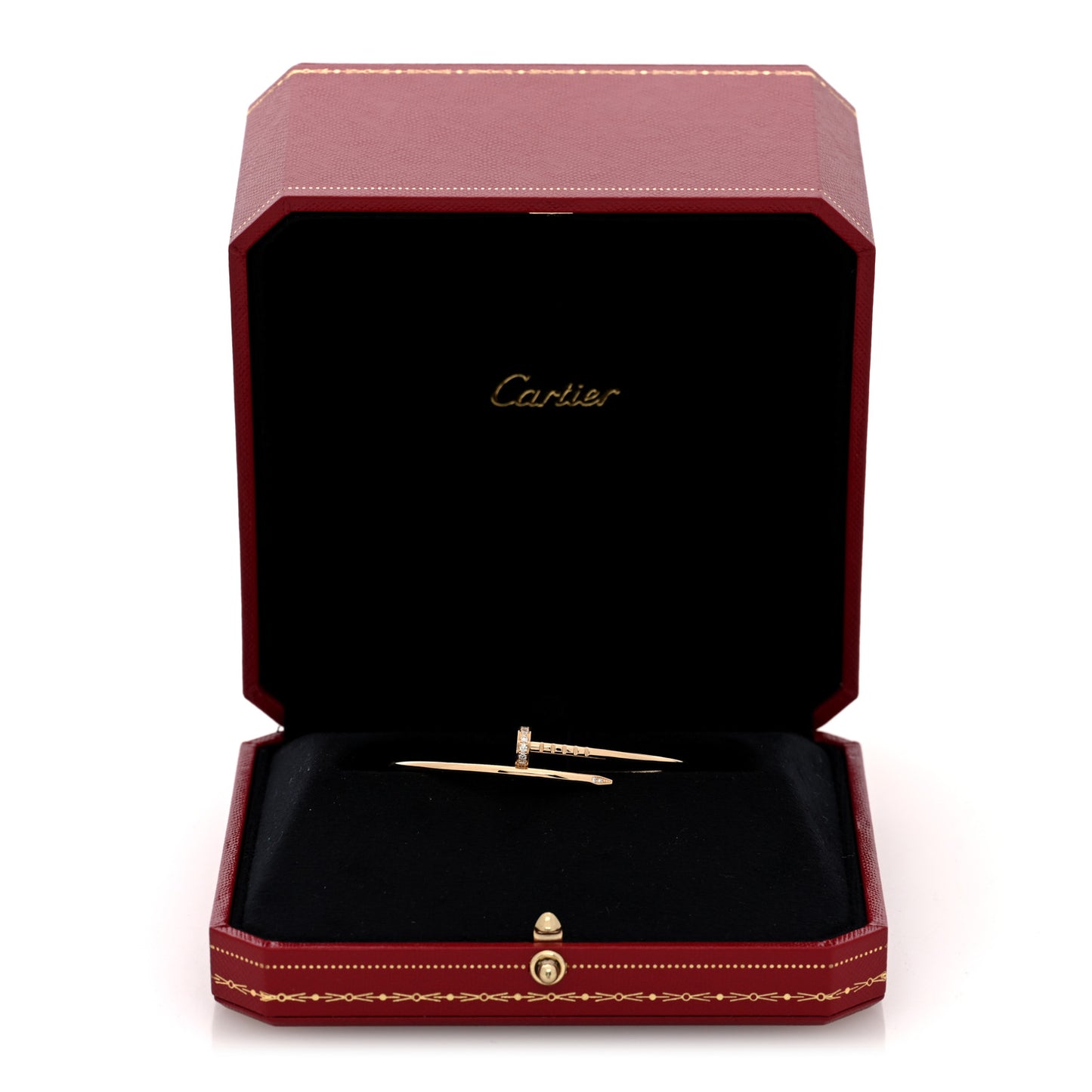 18K Yellow Gold Diamond Small Juste Un Clou Bracelet 15