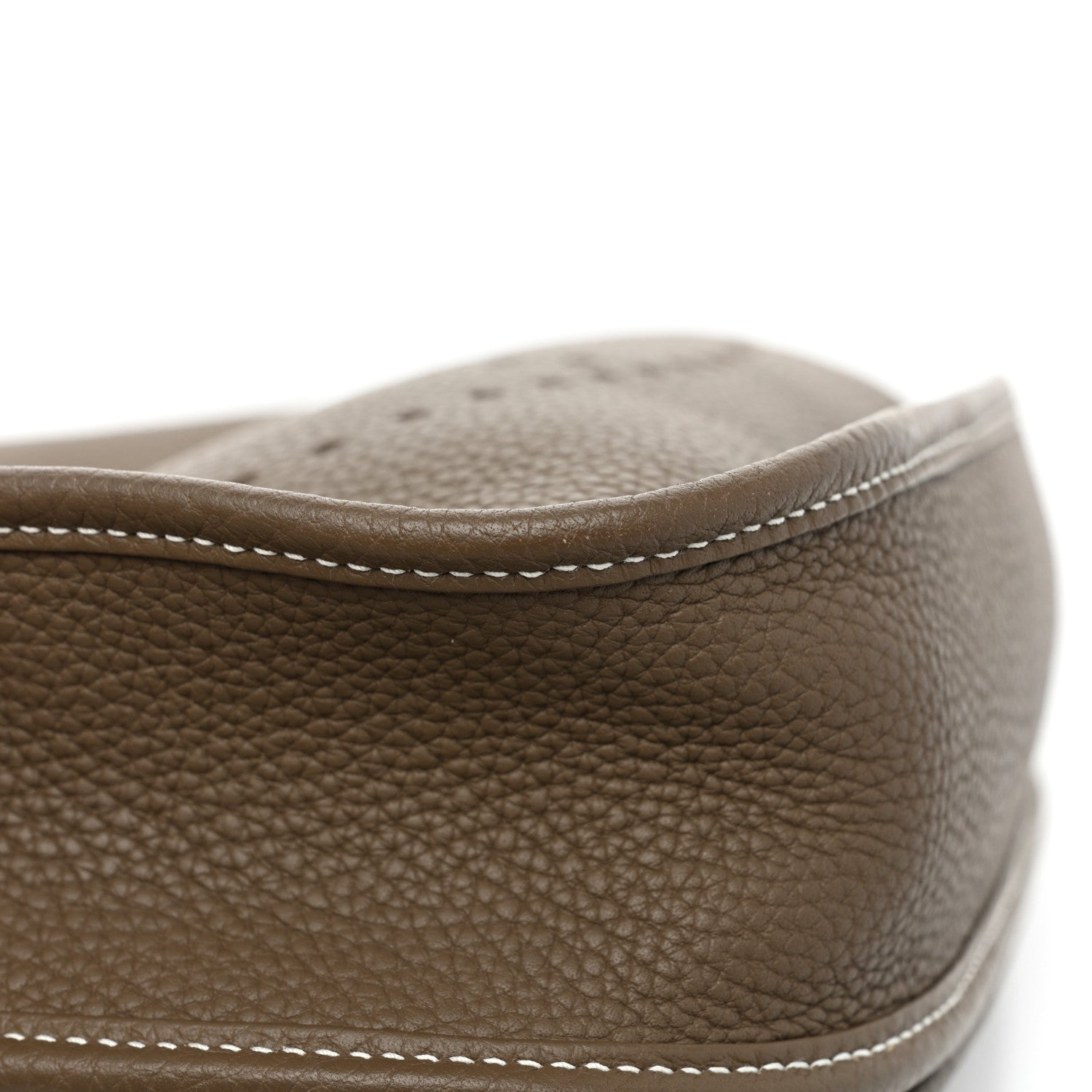 Hermes Taurillon Clemence Evelyne III PM Etoupe 9 of 13