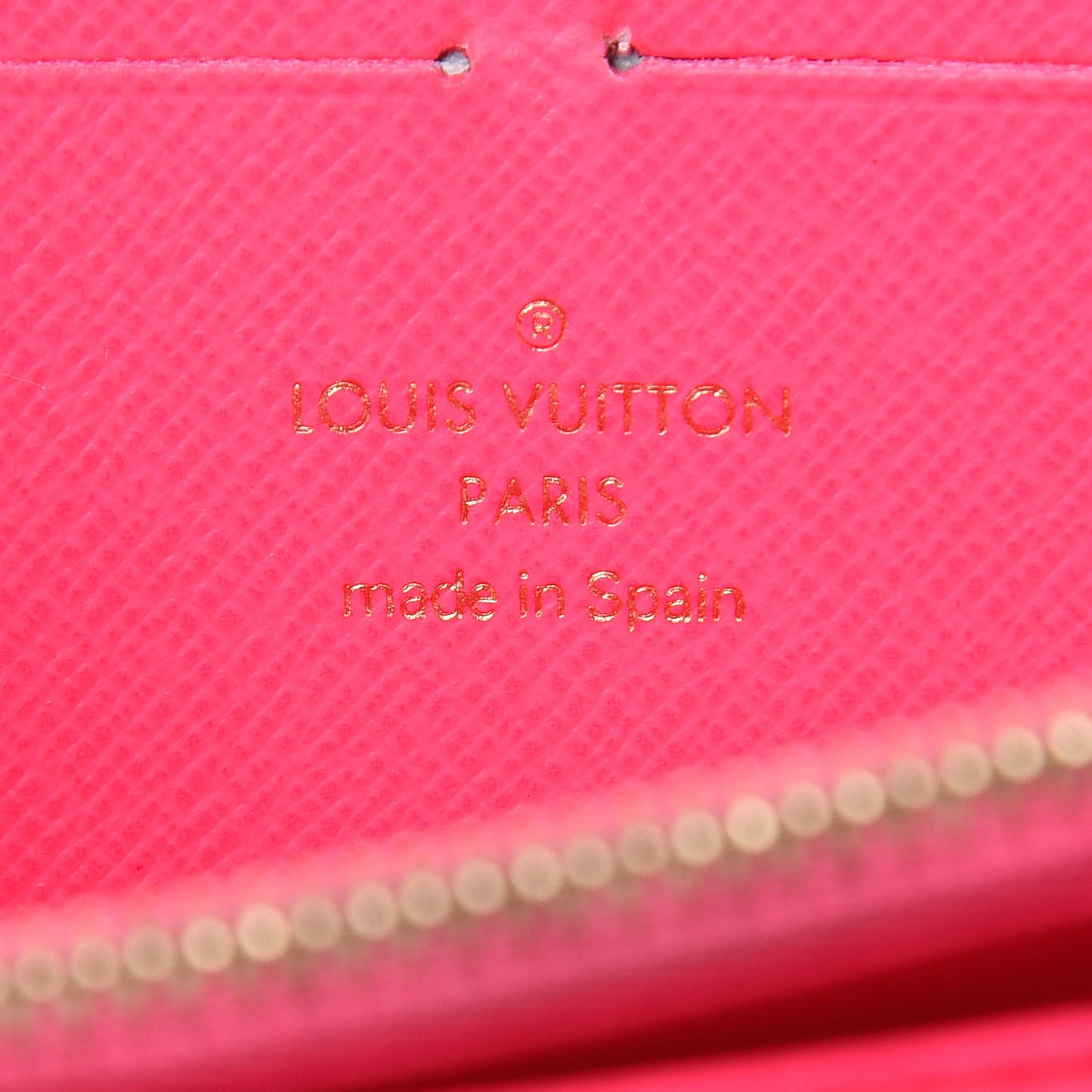 Monogram Graffiti Zippy Wallet Fuchsia