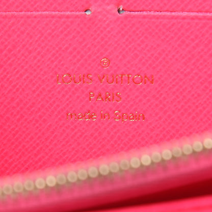 Louis Vuitton Monogram Graffiti Zippy Wallet Fuchsia 6 of 15