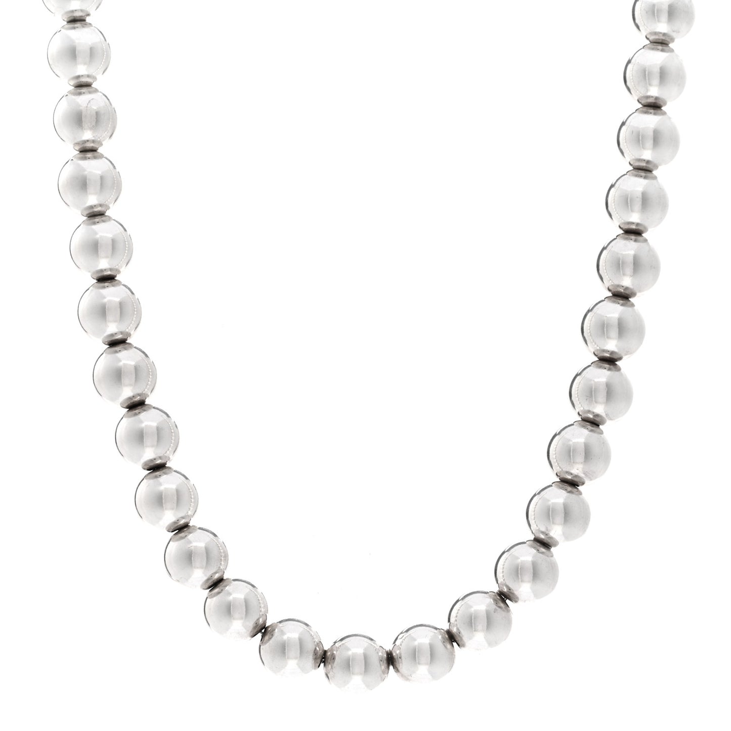 Sterling Silver 10mm Hardwear Ball Necklace