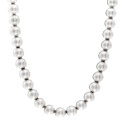 Tiffany Sterling Silver 10mm Hardwear Ball Necklace 1 of 4
