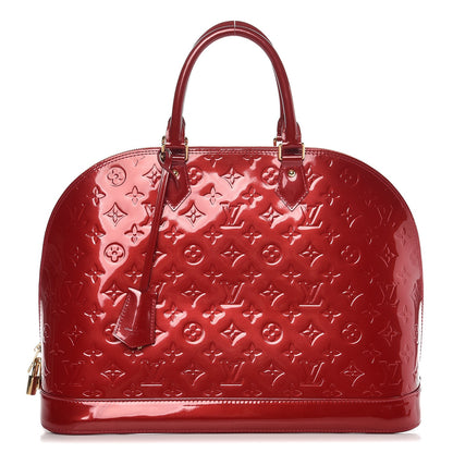 Louis Vuitton Vernis Alma GM Pomme D'Amour 1 of 7