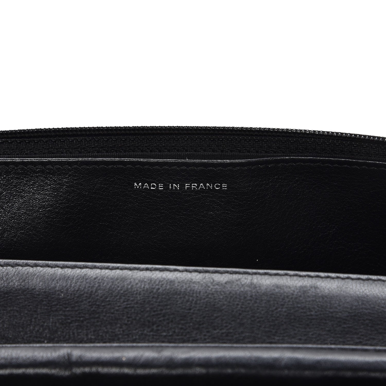 Chanel Caviar Timeless CC Wallet On Chain WOC Black 7 of 9