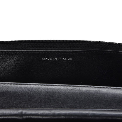 Chanel Caviar Timeless CC Wallet On Chain WOC Black 7 of 9