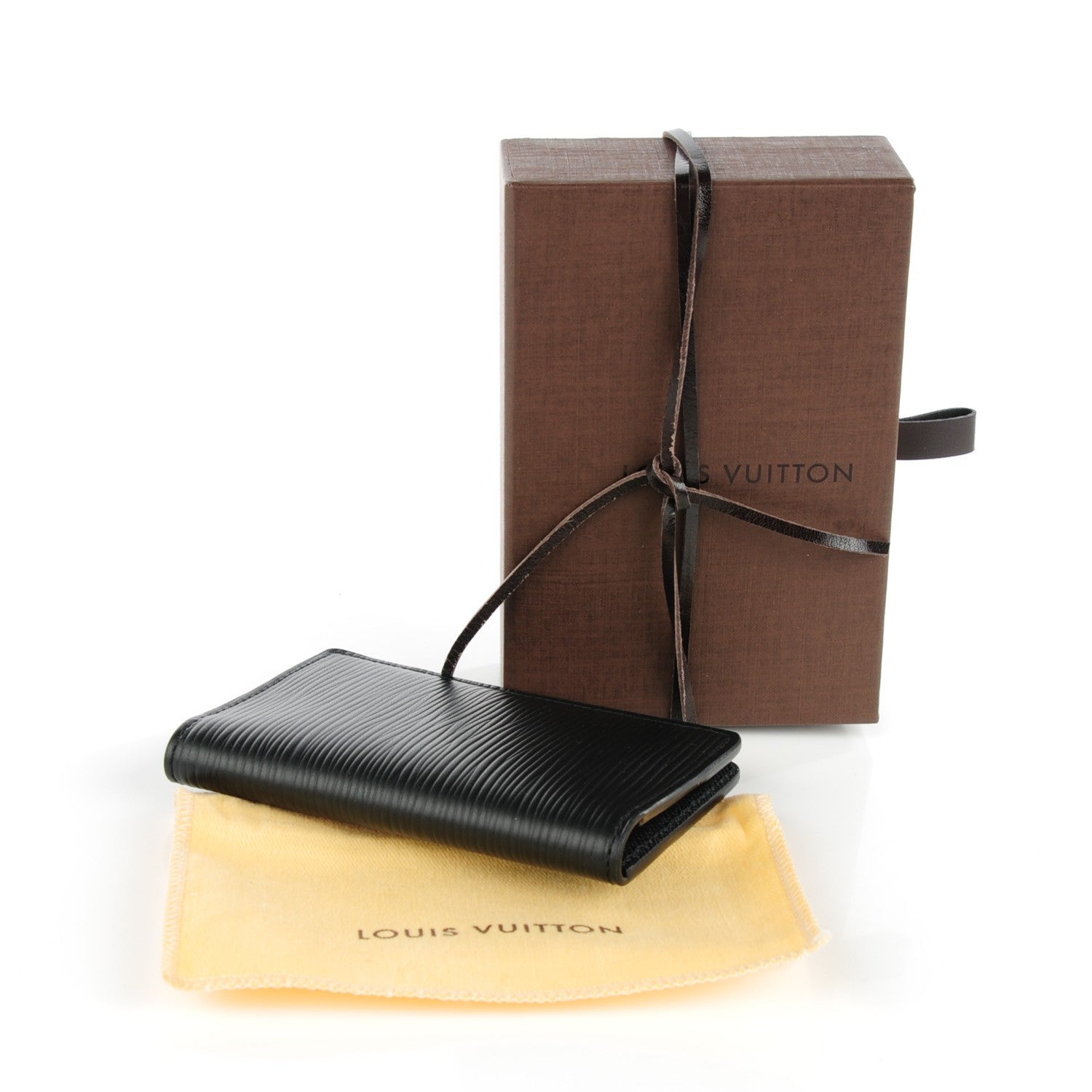 Louis Vuitton Epi Pocket Organizer Black 4 of 7