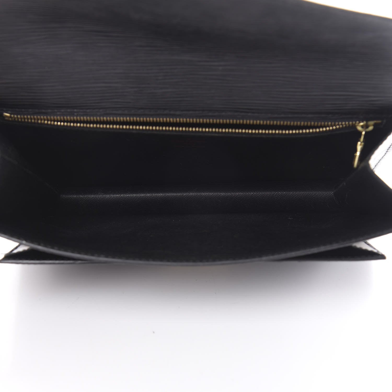 Louis Vuitton Epi Pochette Sellier Dragonne Clutch Black 5 of 12