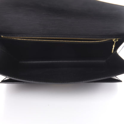 Louis Vuitton Epi Pochette Sellier Dragonne Clutch Black 5 of 12