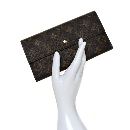 Louis Vuitton Monogram Porte Tresor International Wallet 2 of 9