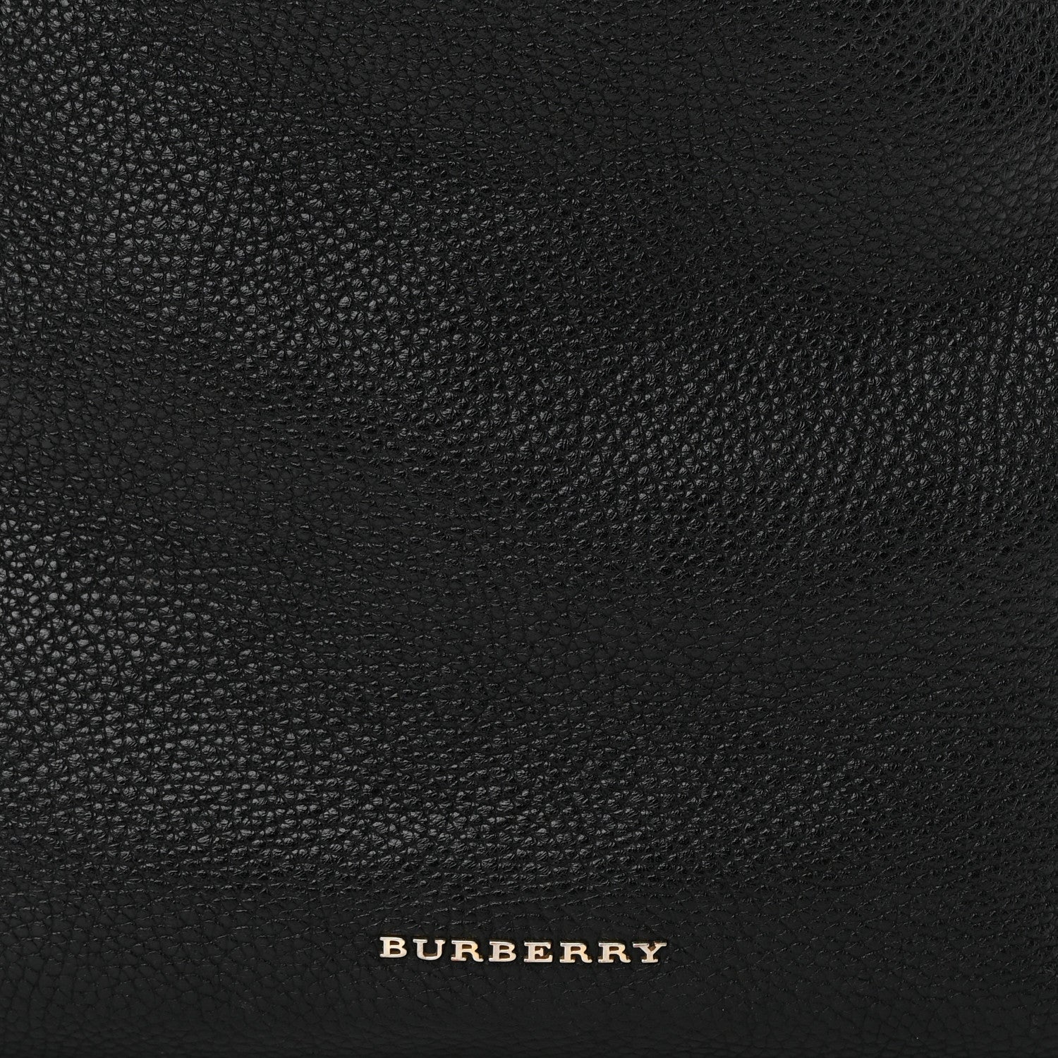 Burberry London Grainy Calfskin Medium Cale Hobo Black 8 of 16