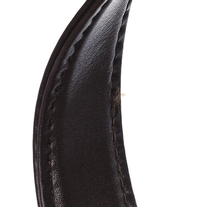 Chanel Calfskin Contrast Stitch Surpique Bowler Dark Brown 15 of 16