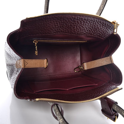 Louis Vuitton Monogram Ostrich Python Majestueux PM Bordeaux 5 of 7