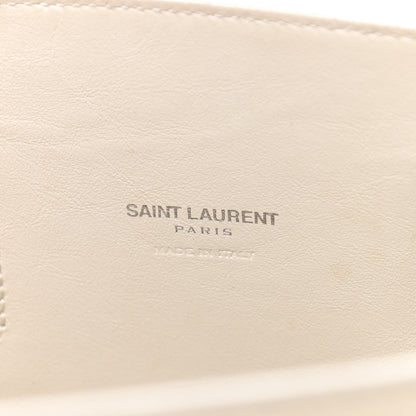 Saint Laurent Grained Calfskin Baby Sac De Jour White 6 of 21