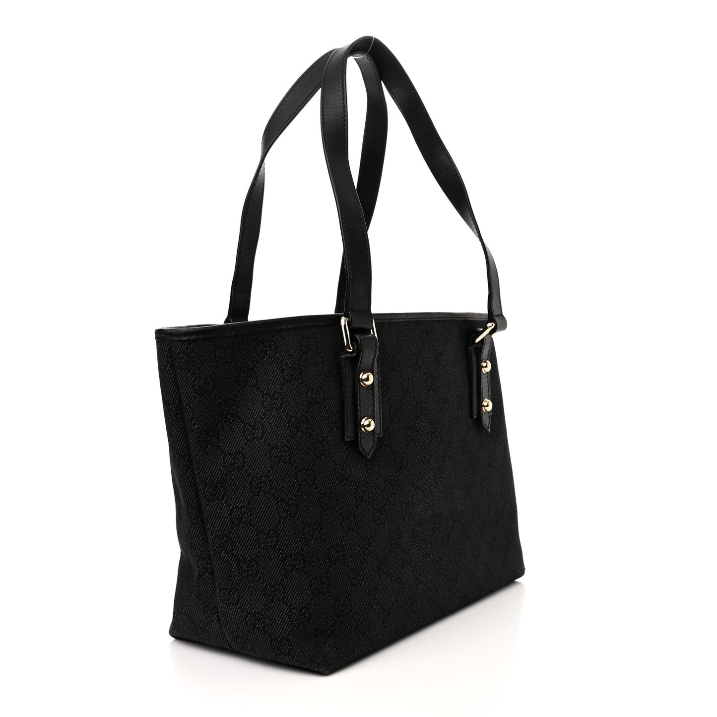 Denim Monogram Medium Jolicoeur Tote Black