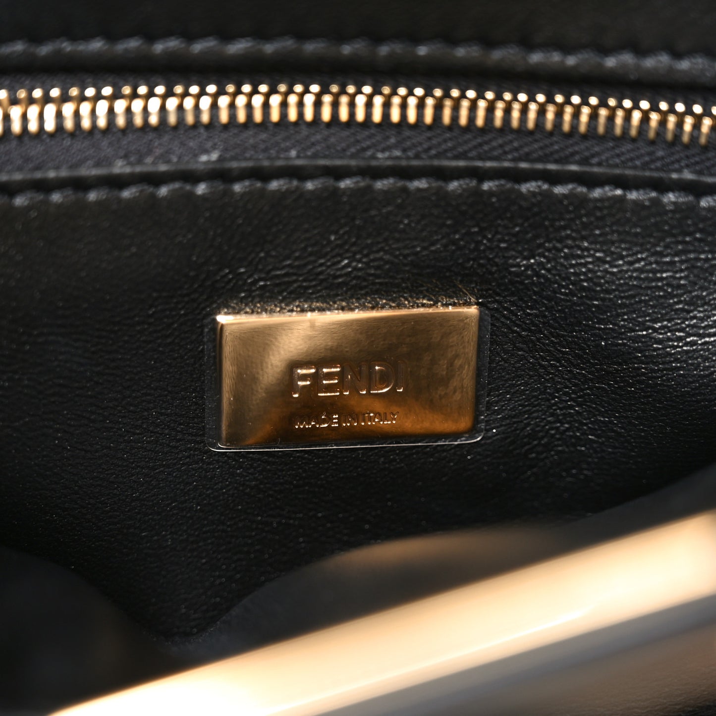 Nappa Mini Peekaboo Iconic Satchel Black