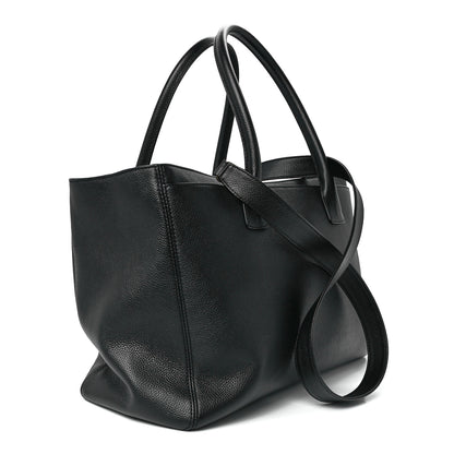 Chanel Calfskin Cerf Executive Shopper Tote Black 2 of 12